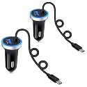 Fast Car Charger for Samsung Galaxy A57 A37 S26 S25 S24 S23 S22 S21 A17 A56 A36 A26 A16 A15 A25 A35 A55 A54 A14 A53 Z Fold7 Z Flip7,3.4A USB C Car
