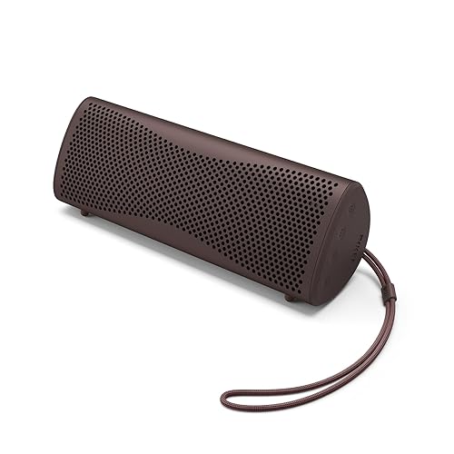 KEF Muo High-Fidelity Portable Speaker (Cocoa Brown)