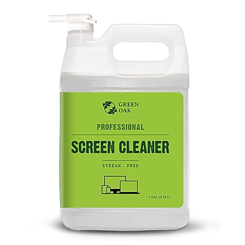 Green Oak Screen Cleaner Refill Professional Screen Cleaner Spray - Best for LCD & LED TV, Tablet, Computer Monitor, Phone - Safely Cleans