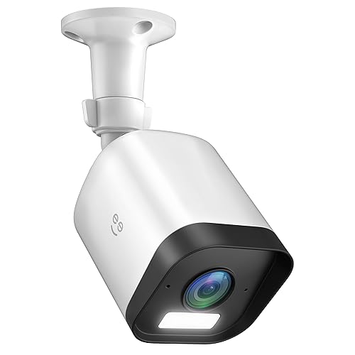 Geeni Hawk 3 4MP Smart Outdoor Security Camera - 2K Ultra HD WiFi Surveillance Camera with Color Night Vision, 30m Long Range, 2-Way Audio, Motion