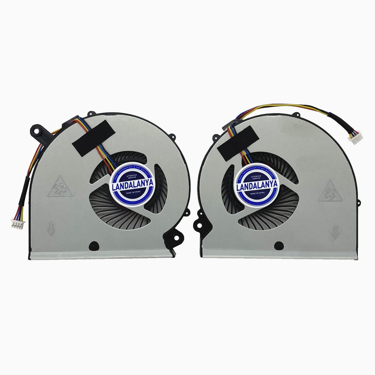 LANDALANYA Replacement New Laptop CPU and GPU Cooling Fan for Gigabyte RP64W PR65 Aero14 Aero15 15X 15W 15P 15KB V8 X9 Y9 aero15 Classic sa Series