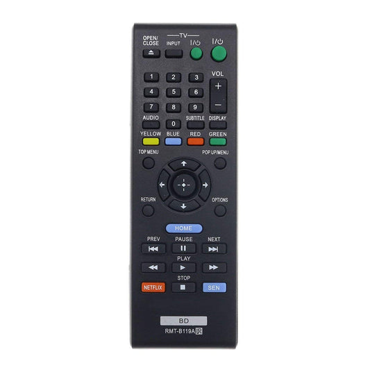 New RMT-B119A Remote Compatible with Sony Blu-Ray Disc DVD Player BDP-BX59 BDP-S390 BDP-S590 BDP-BX110 BDP-S1100 BDP-S3100 BDP-BX310 BDP-BX510