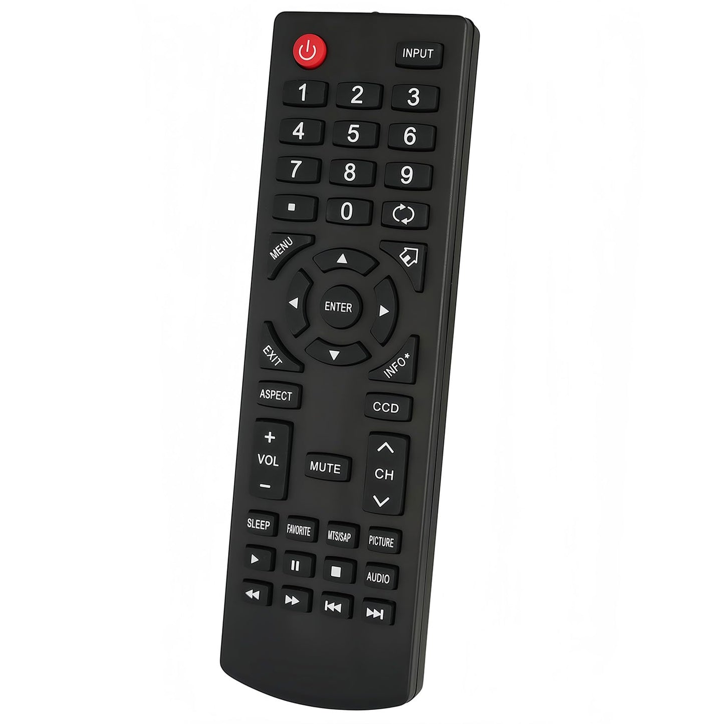 Remote Control Fit for DX-24LD230A12 DX-50D510NA15 DX-22LD150A11 DX-LDVD2210AB DX-60D260A13 for DYNEX Plasma LCD LED HDTV TV