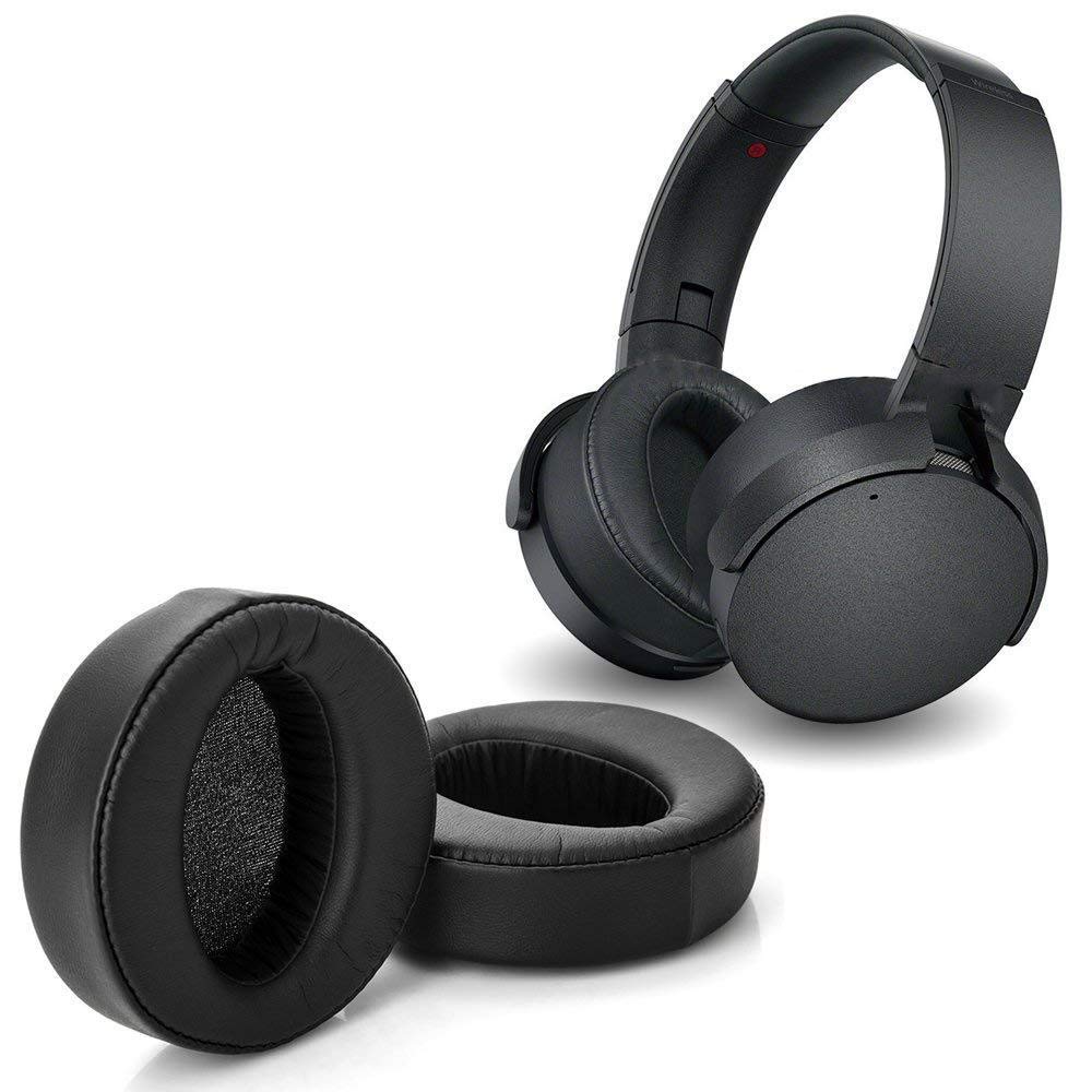 Earpads for Sony MDR-XB950BT Replacement Ear Cushion Pads with Protein Leather and Memory Foam for Sony MDR-XB950BT XB950B1 XB950N1 On Ear Headphones