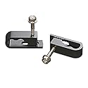 THE CIMPLE CO Dual Cable Clips, 50 PCS, Indoor/Outdoor Cord Management, 1/2 in Wire Clips for Coax, Ethernet, Electrical Wire, Screw Clips for Wires