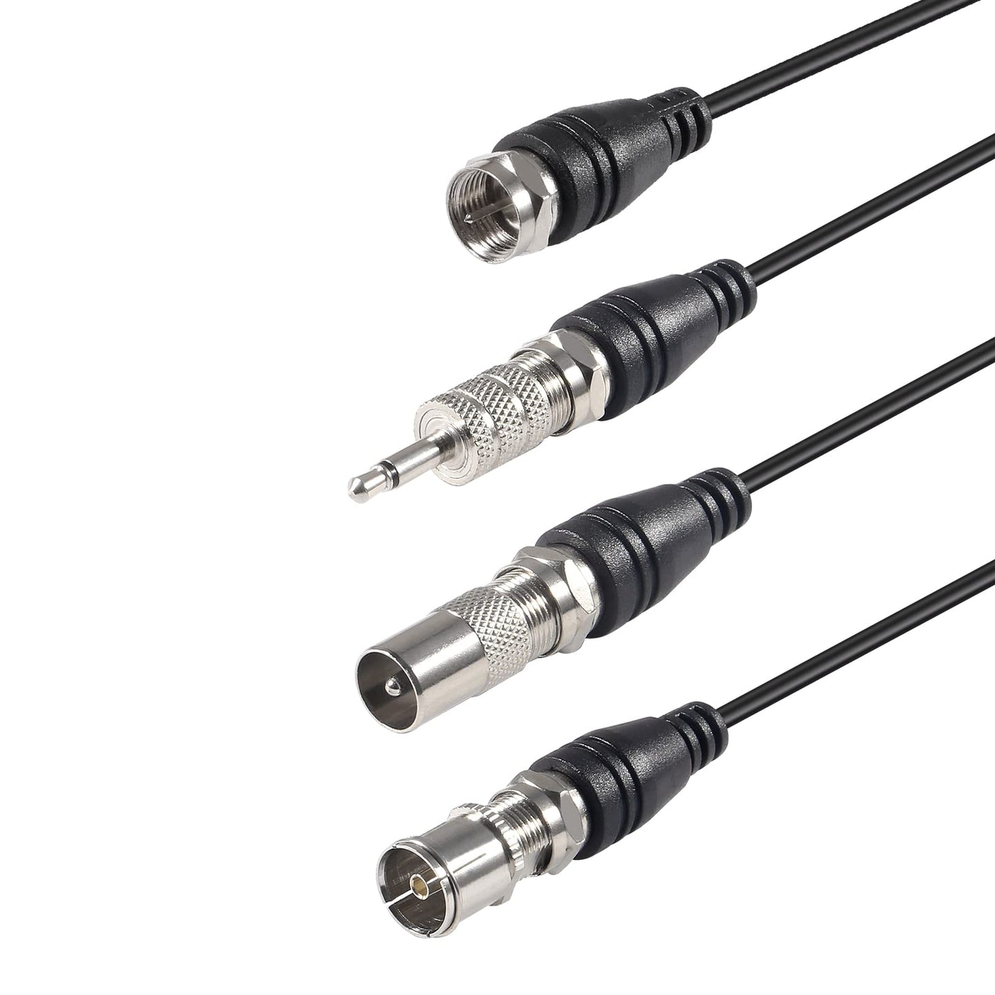 AEDIKO FM Radio Antenna Adhesive Mounting FM Radio FM Dipole Antenna for Stereo Receiver Indoor Music System FM Radio Home Stereo Receiver AV Audio