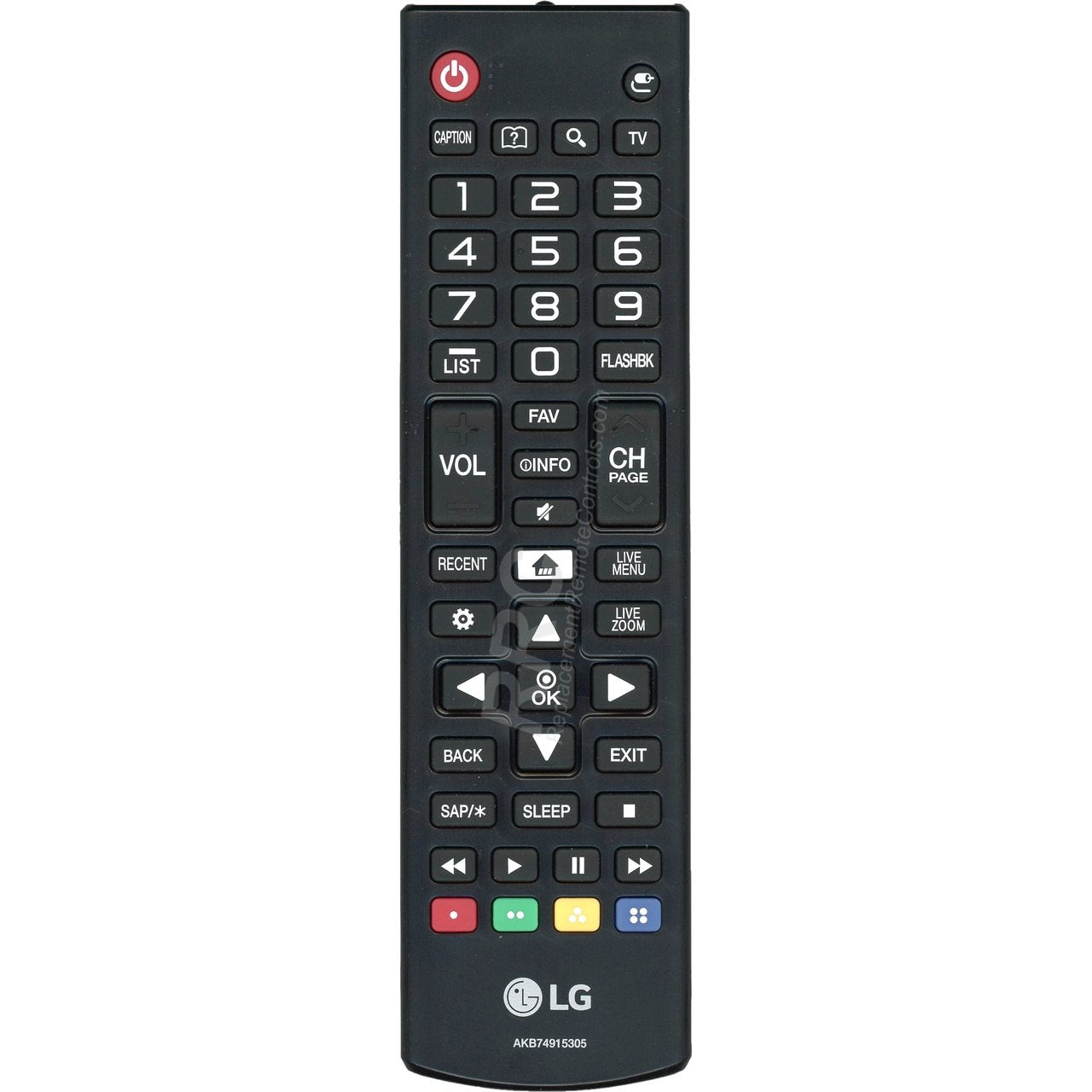 LG AKB74915305 TV Remote Control for 43UH6030 43UH6100 43UH6500 49UH6030 49UH6090 49UH6100 49UH6500 50UH5500 50UH5530 55UH6030 55UH6090 55UH6150