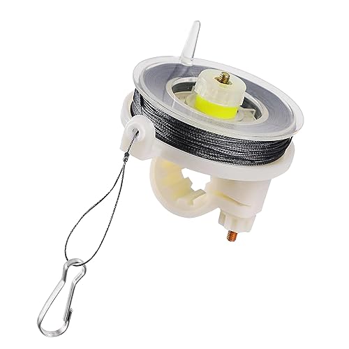 Trip Alarm Co Kevlar Tripwire 85ft Reusable Reel - Silicone Coated Wire Cord for Perimeter Trip Alarm - Lightweight, Military-Grade Silicone Wire for