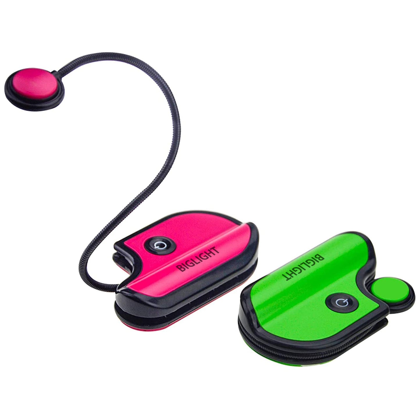 BIGLIGHT Book Light for Reading in Bed, Small Book Light for Kids, LED Reading Lamp, Battery Operated Clip Light, Reading Light for Books in Bed at