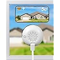 Noorio 2K 4MP Window Camera, 2.4GHz & 5GHz WiFi Indoor Cameras for Home Security with AI Person & Motion Detection, Blacklight Full Color Night