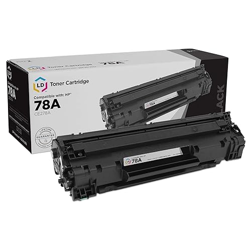 LD Products Compatible Toner Cartridge Replacement for (1-Pack, Black) HP 78A CE278A for in use HP LaserJet Pro / LaserJet M1536dnf, M1537dnf