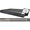 Sikker 32 Channel CCTV DVR with 10TB Hard Drive pre-Installed 25+ Days Constant Record - Support 5MP/1080P AHD/TVI/960H Analog Camera Home/Business