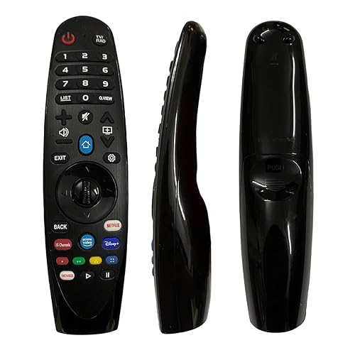 Replacement IR Remote for LG Smart OLED TV 43NANO75UQA 50NANO75UQA 55NANO75UQA 65NANO75UQA 70NANO75UQA 75NANO75UQA 86NANO75UQA 43UQ7590PUB 50UQ7590PUB
