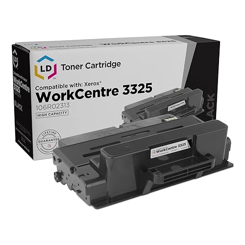 LD Products Compatible Toner Cartridge Replacement for Xerox WorkCentre 3325 106R2313 High Yield (Black) Compatible with Xerox Printer WorkCentre