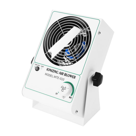 YIYIBYUS Antistatic Ion Fan Air Blower Discharge Static Eliminator, Ionizing Air Blower Anti Static Ionizer Static Eliminator ESD Ionizer Static