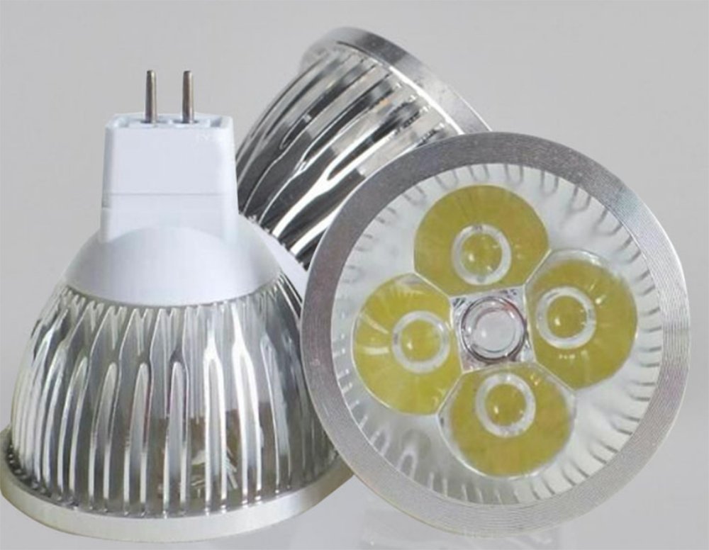4W LED MR16 Bulbs 12V 4W LED Spotlight Bulb for Landscape Track Light, MR16 GU5.3 Base,12 Volt,4W(35W Equivalent Halogen Replacement),Cool White