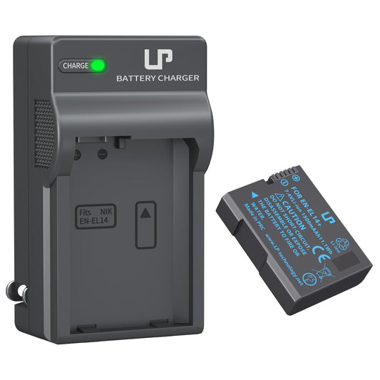 EN-EL14 EN EL14a Battery Charger Pack, LP Charger Compatible with Nikon D3500, D5600, D3300, D5100, D5500, D3100, D3200, D5200, D5300, D3400, DF