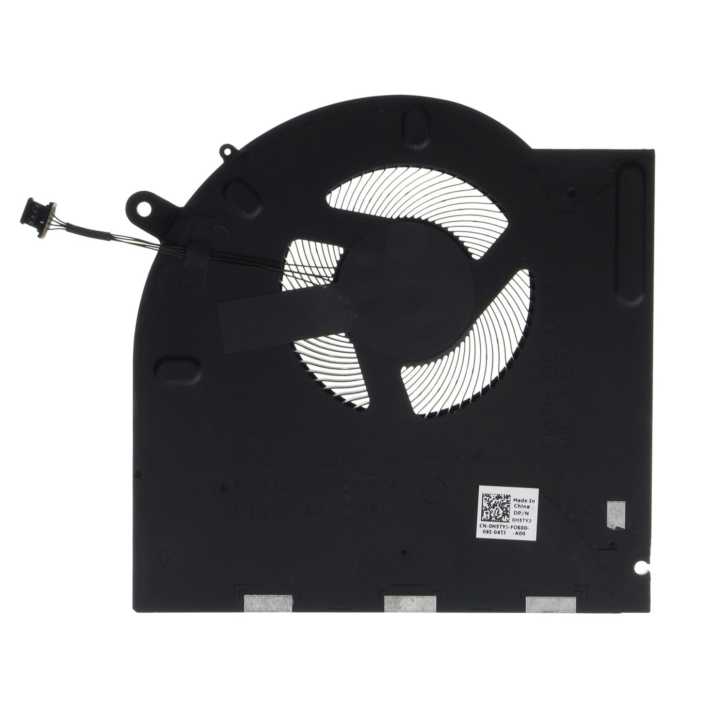 Replacement CPU&GPU Cooling Fan for DELL Alienware M17 R3 R4 P45E 2020 Model 0CNV63 0H5TYJ 73TYJ DC 12V