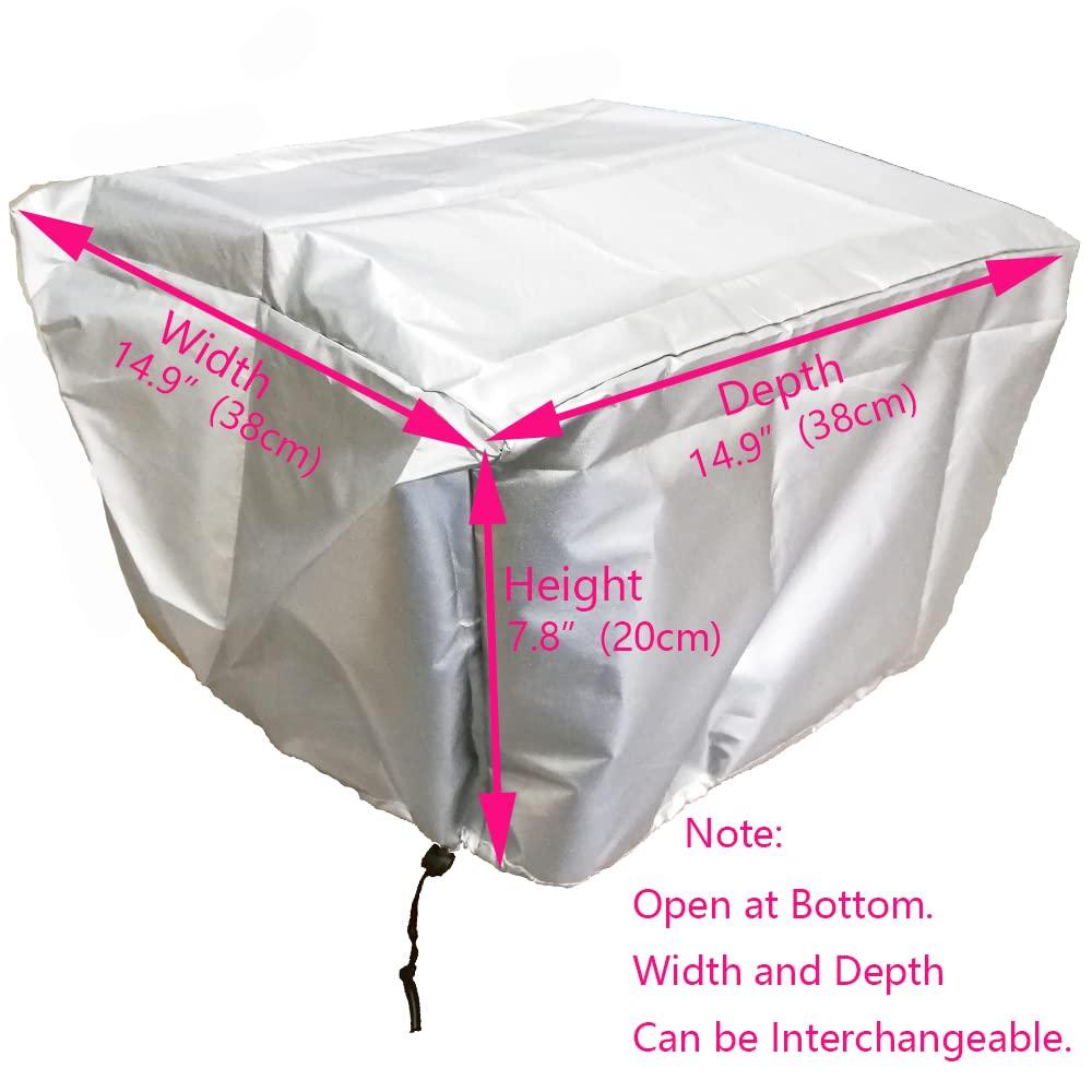 LU2000 Printer Dust Cover (14.9W x 14.9D x 7.8H), Find More Popular Size Available Here, Lots Covers Compatible for HP Epson Canon Brother, Check More