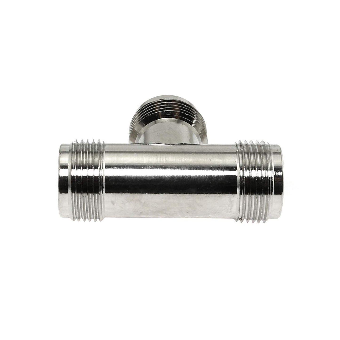 Maxmoral 3 Way N Female to 2 Female Jack RF Coaxial Adapter T Type N Coax Connector