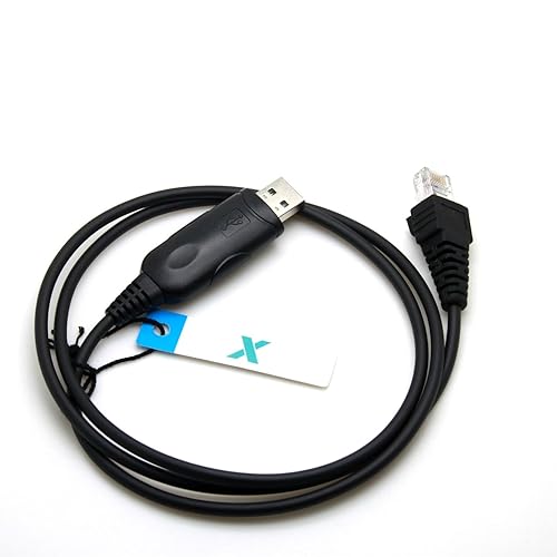 Kymate USB Programming Cable for Motorola Mobile Radio CM200 CM300 CM340 PM400 GM300 GM338 GM340 GM360 MCX600 CDM1250 RKN4081