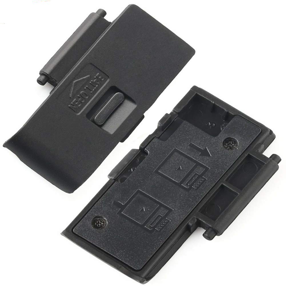Dromirow Battery Door Cover Lid Cap Replacement Repair Part for Canon EOS 550D Rebel T2i Kiss X4 Digital Camera Repair Part (1pcs)