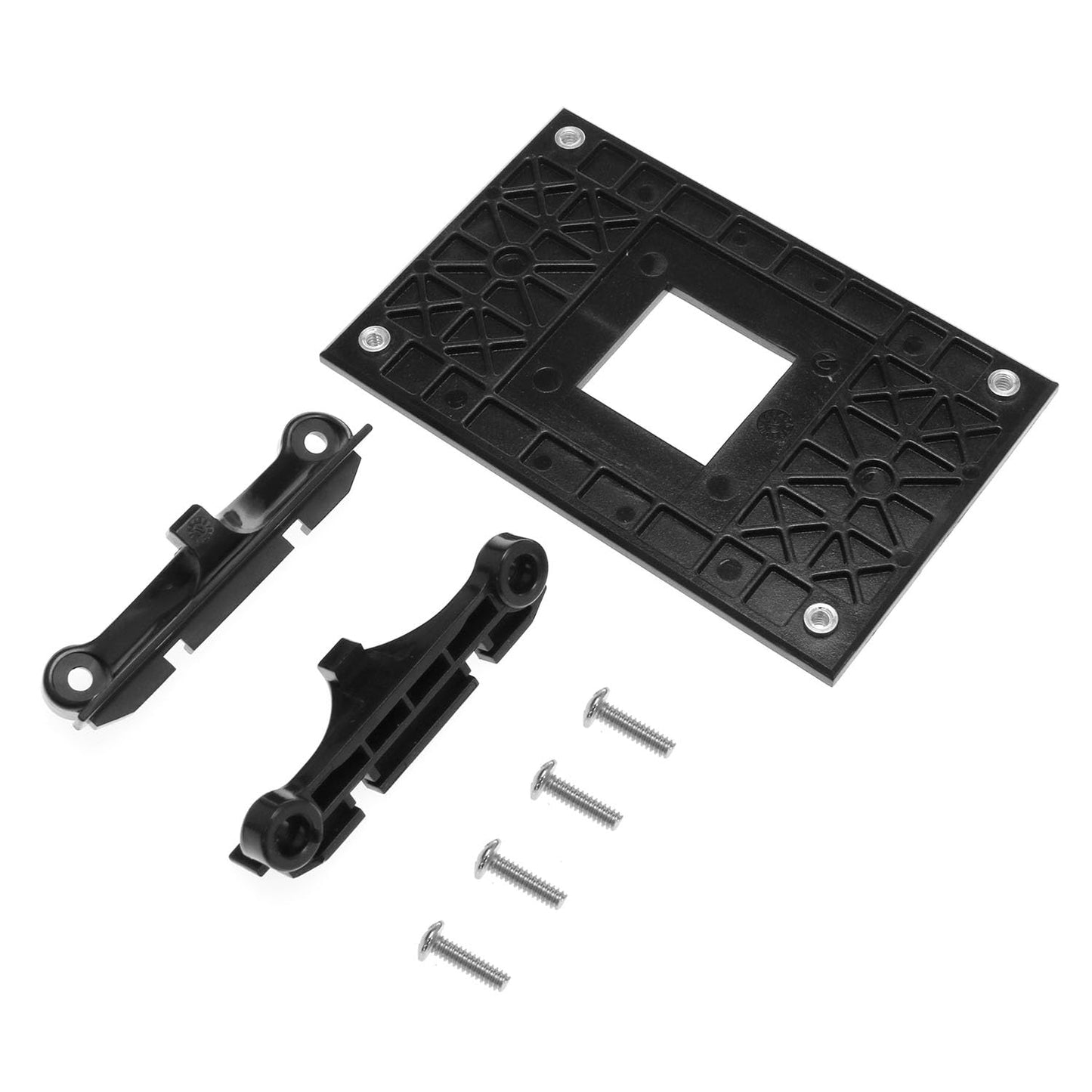 Zangc AM4 CPU Heatsink Bracket Backplate CPU Fan Water Cooling Mounting Sheet Plate AM4 AMD Socket Black -1PCS