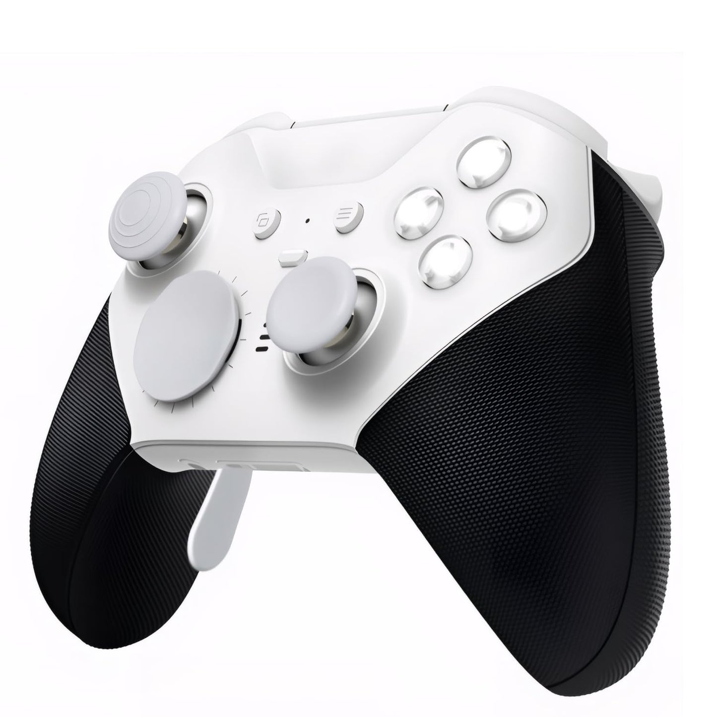 Elite Series 2 Gaming Controller Accessories Kit with Thumbsticks, D-Pads, Paddles, Trigger Buttons for Elite Series 2 Core ( White)