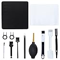 Keyboard Cleaning Bush, Computer Cleaning Kit with Carry Bag Anti Static Brush for Computer Car Player Printer Camera Cleaning Brush Kit (Style 2)