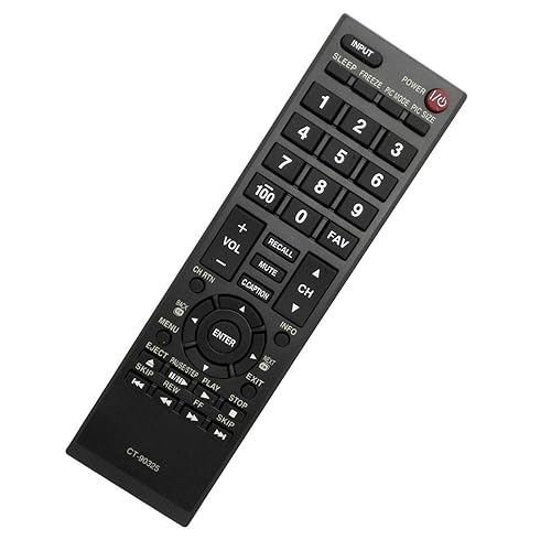 New - CT-90325 Remote Control for Toshiba LED LCD HDTV 32C100U2 32C110U 26C100U