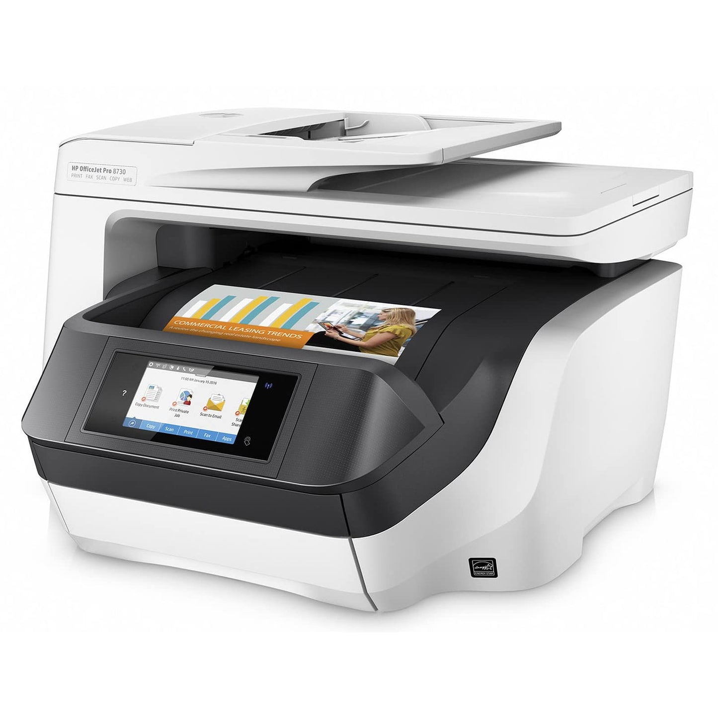 HP DeskJet 2752e Wireless All-in-One Instant Ink Ready Color Inkjet Printer, Black - Print Scan Copy - Icon LCD Display, 1200 x 1200 dpi, WiFi