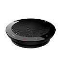 Jabra Speak 410 Corded Speakerphone for Softphones, MS-Optimized - Easy Setup, Portable USB Speaker for Holding Meetings Anywhere with Outstanding