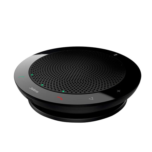 Jabra Speak 410 Corded Speakerphone for Softphones - Easy Setup, Portable USB Speaker for Holding Meetings Anywhere with Outstanding Sound Quality