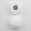 LEFXMOPHY 2-Pack Furry Windscreen for Hollyland Lark M2 Transmitter, White Microphone Furry Wind Screen