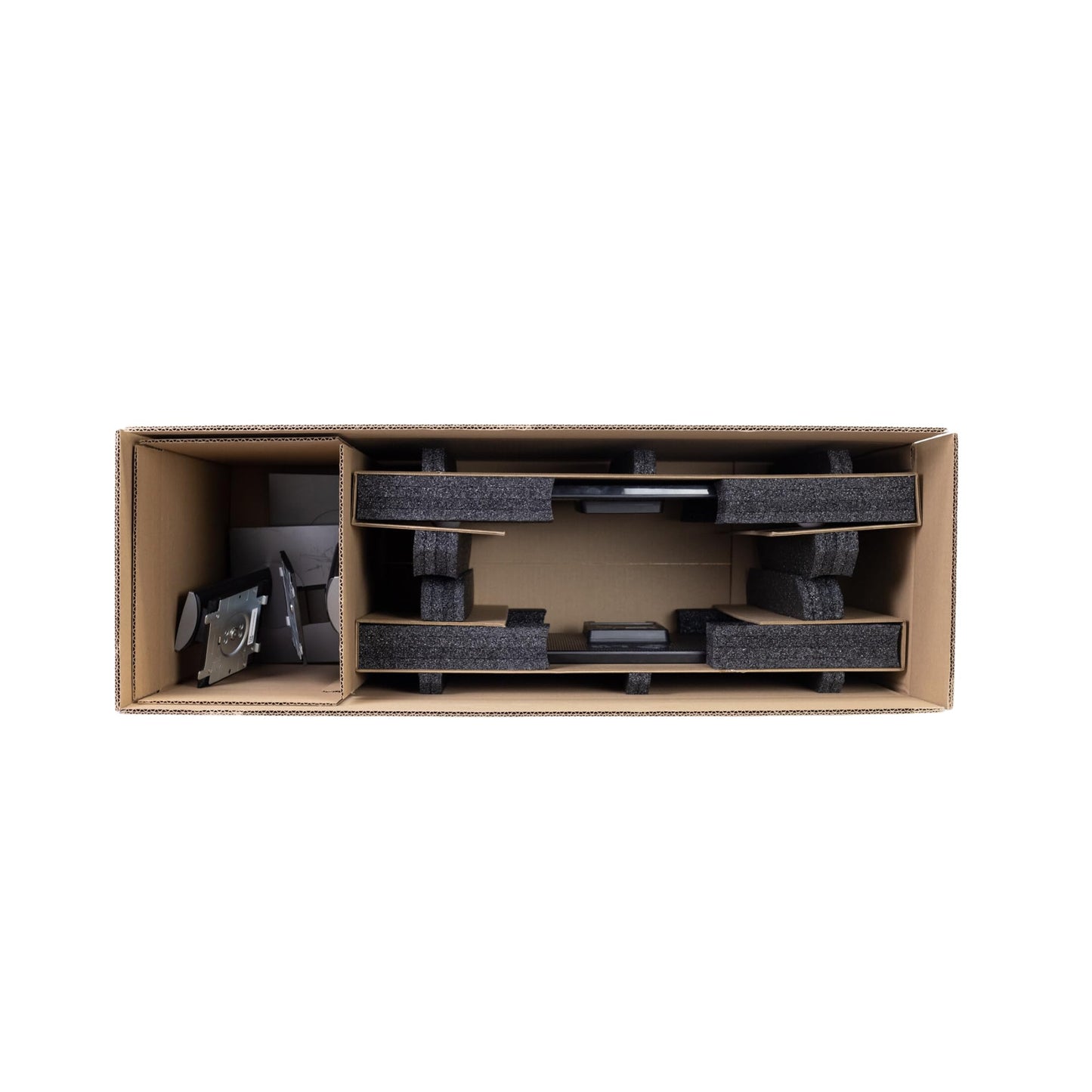 Universal 23" - 27" Dual Monitor Shipping Box | Secure and Protective Computer Monitor Shipping Box | EPE USA theBOXlarger