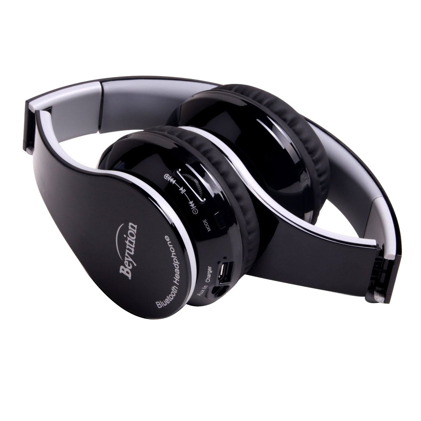 Beyution Best Audio Performance-Over-Ear- HiFi Bluetooth 4.0 Headphones Headset for Apple iPhone 5s/5c/5/4s/4/3; iPAD Series/iPod/iTouch/Apple MAC…