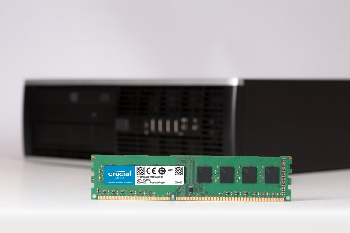Crucial Technology 8GB Kit (4GBx2), 240-pin DIMM, DDR3 PC3-12800,