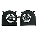 06P46H 0JTNN3 Replacement CPU+GPU Cooling Fan for Dell XPS 16 9640 F966V NS75C41-23D01 023.100VQ.0001 8GVMH NS75C42-23D02 023.100VR.0001