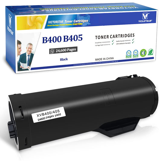 VICTORSTAR B405 B400 106R03584 Remanufactured Toner Cartridge Black Extra High Capacity 24600 Pages for Xerox VersaLink B400 B400n B400dn B405 B405dn