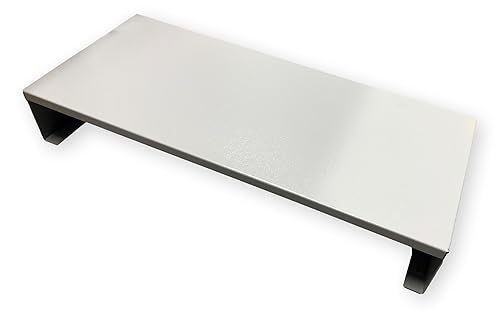 Martin Yale 22310 Mead-Hatcher 21" Stackable Monitor Riser, Pearl Gray Color