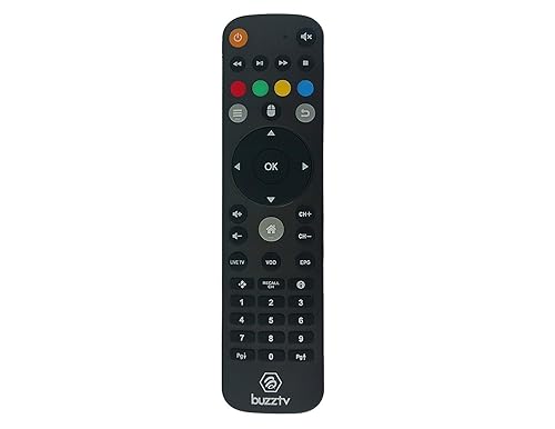 BuzzTV IPTV XPL 1000 | XPL2000 & XPL 3000 | Factory Replacement Remote Control RCU