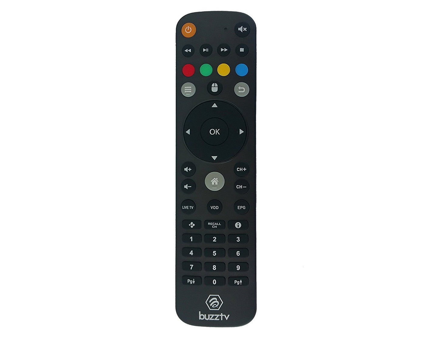 BuzzTV IPTV XPL 1000 | XPL2000 & XPL 3000 | Factory Replacement Remote Control RCU