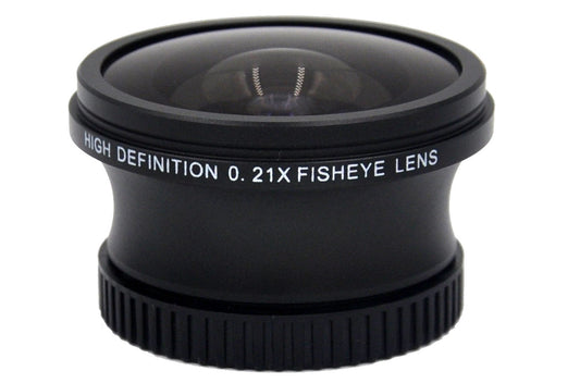 0.21x High Definition Fish-Eye Lens (30mm) for Sony Handycam DCR-SR45