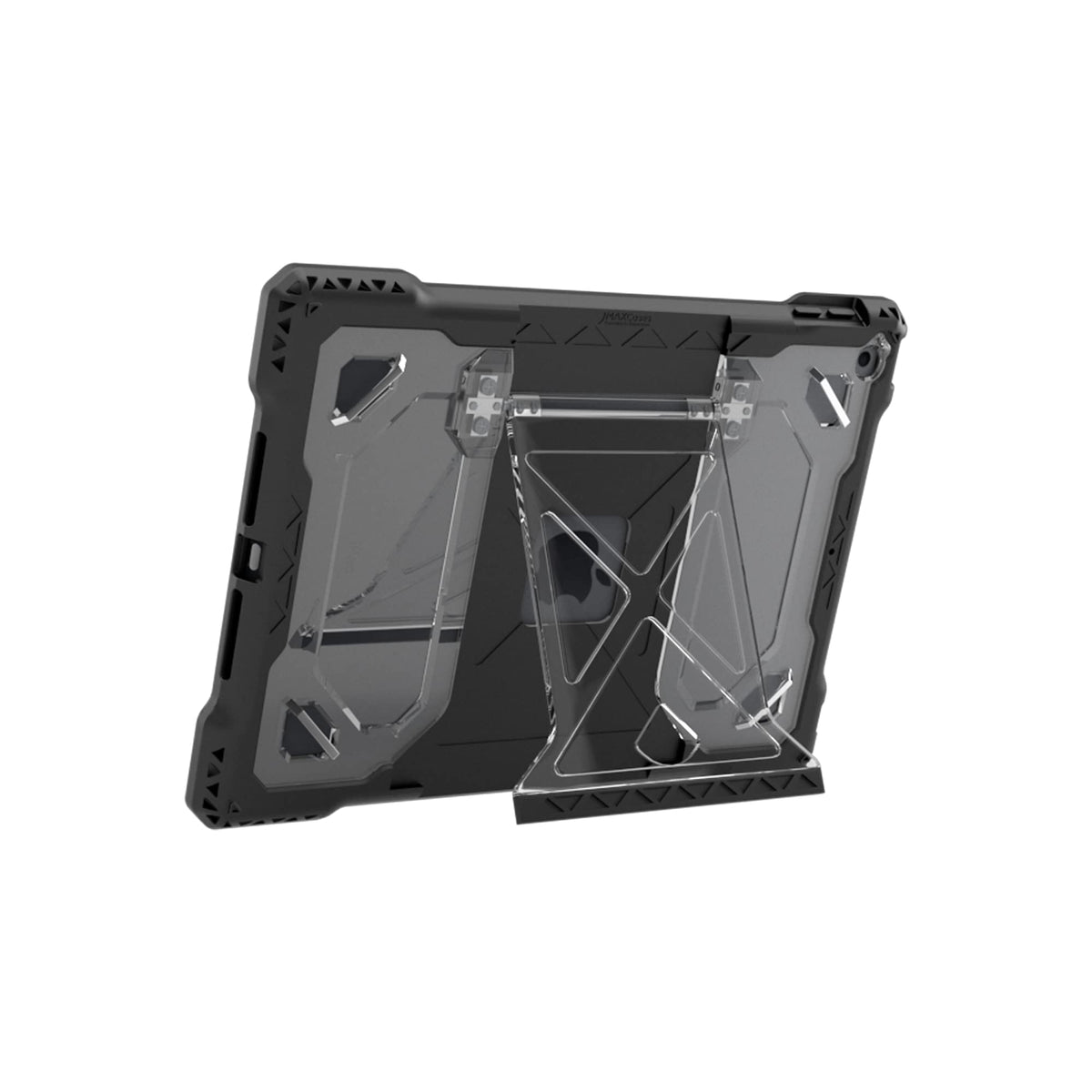 MAXCases Shield Extreme-X2 Case Protects iPad 9/8/7, Provides Unlimited Viewing Angles - Slim Rugged Shock-Absorbing Silicone, Screen Cover, Rigid