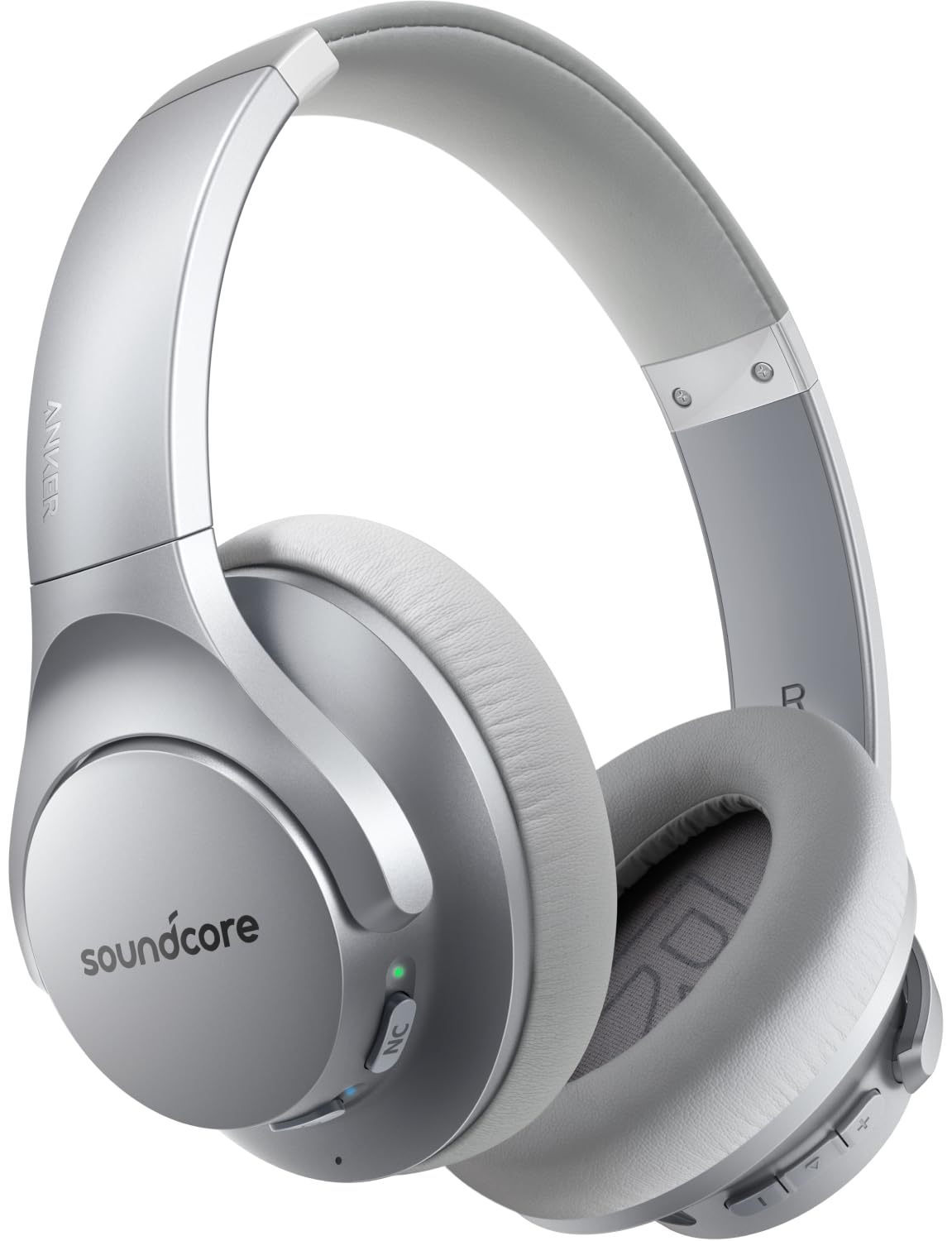 Soundcore Anker Life Q20 Hybrid Active Noise Cancelling Headphones, Wireless Over Ear Bluetooth Headphones, 60H Playtime, Hi-Res Audio, Deep Bass…