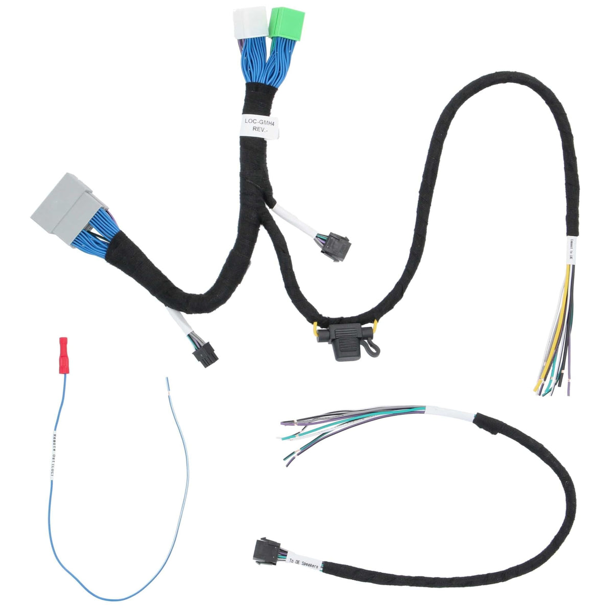 Axxess 2019-Up Chevy & GMC T-Harness: Full System or Subwoofer LOCGMH4