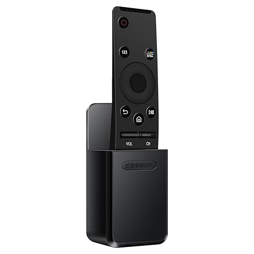 FINTIE CaseBot Remote Holder for Samsung Smart Hub 4K TV Remote, Mounting System Bracket Shelf Compatible with Samsung UHD LED / 4K UHD LED Smart TV