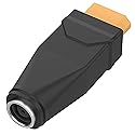 Magiclifee XT60 to DC 8mm Adapter, XT60 Male to DC 7909 Female Wireless Connectors for Solar Panel, Lipo Battery, Portable Power Station, Solar