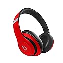 MightySkins Skin Compatible with Beats Studio Pro - Solid Red | Protective, Durable, and Unique Vinyl Decal wrap Cover | Easy to Apply, Remove…