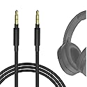 GEEKRIA Audio Cable Compatible with Skullcandy Crusher Evo/ANC 2, Hesh Evo/ANC/3/2, Riff 2, Icon ANC, Grom Wireless Cable (4 ft / 1.2m)